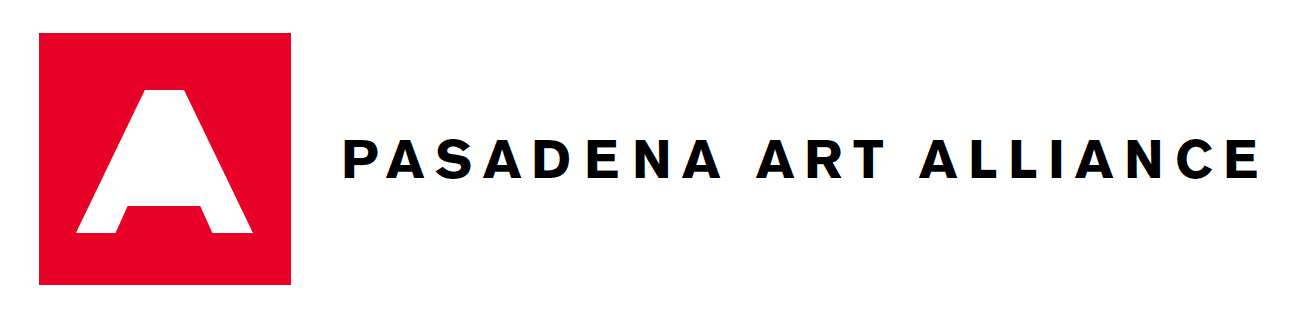 A logo with a red box and white letter 'A', text on the right reads "Pasadena Art Alliance."