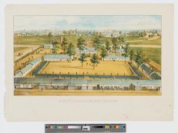 La Fayette barracks, Baltimore, MD