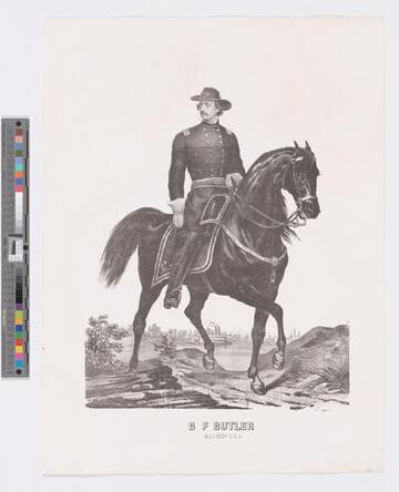 B. F. Butler Maj. Genl. U.S.A