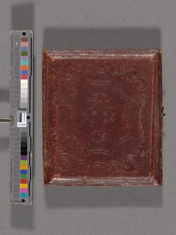 Portrait of a woman and a young girl in fancy dresses [Prentice-Stoddard-Saunders families?]