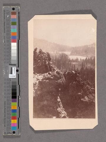 Lakes in Anderson Valley, from Lava Bluff