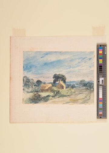 Landscape with Haystacks