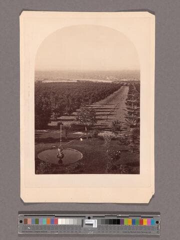 View from Sierra Madre Villa. San Gabriel, Los Angeles Co., Cal
