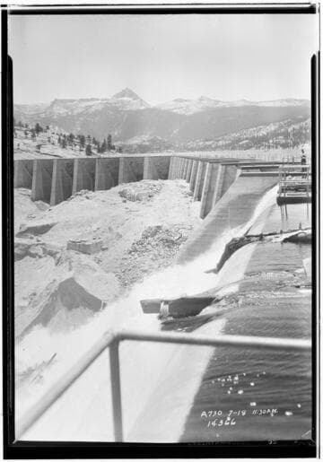 Big Creek, Florence Lake Dam