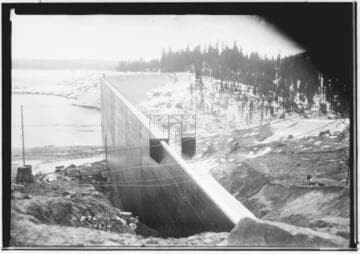 Big Creek, Shaver Lake Dam