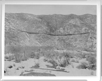 The longest stretch of flume for Santa Ana River #1 Hydro Plant