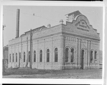 The exterior of the Santa Barbara Steam Plant