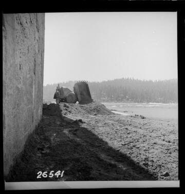 Big Creek, Huntington Lake Dams - Backfill
