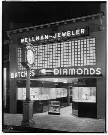 L1.3 - Lighting, stores - Wellman Jewelery Store