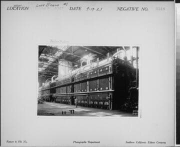 Long Beach Steam Station, Plant #1 - Interior