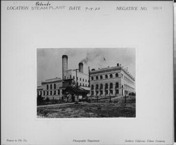 Redondo Steam Plant old