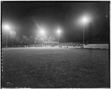 L1.4 - Lighting, sports - Santa Paula High School playground baseball field