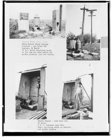 P4 - Pumping Plants - page 4 of Laws Book. copy prints of different Pumping Plant customers