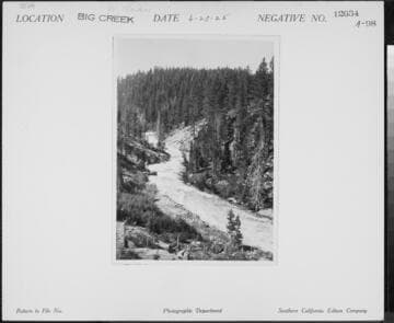 Big Creek Huntington Lake Dams