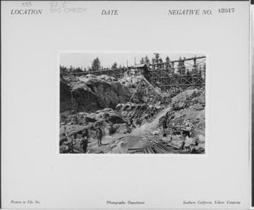 Big Creek, Florence Lake Dam