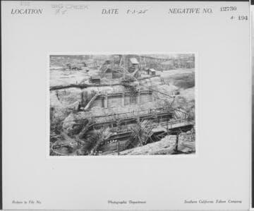 Big Creek, Florence Lake Dam