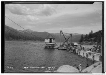 Big Creek Huntington Lake Dams