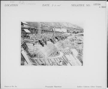 Big Creek, Florence Lake Dam