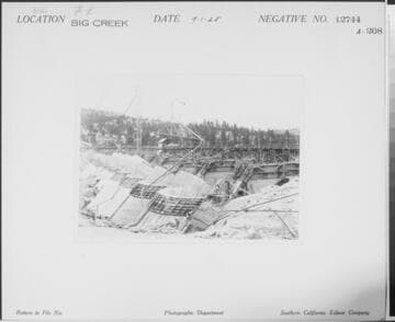 Big Creek, Florence Lake Dam