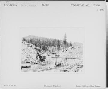 Big Creek, Shaver Lake Dam