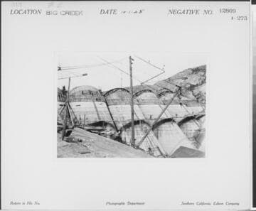 Big Creek, Florence Lake Dam