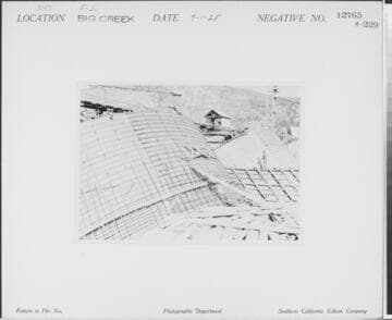 Big Creek, Florence Lake Dam