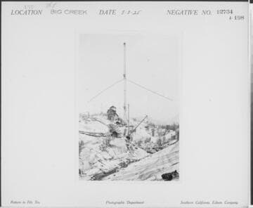 Big Creek, Florence Lake Dam