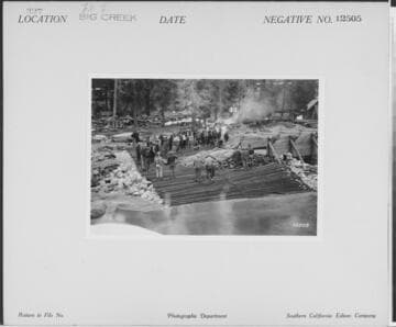 Big Creek, Florence Lake Dam