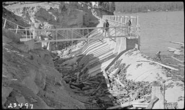 Big Creek, Huntington Lake Dams