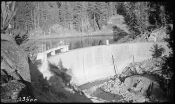 Big Creek, Mono-Bear Diversion - Bear Creek Dam