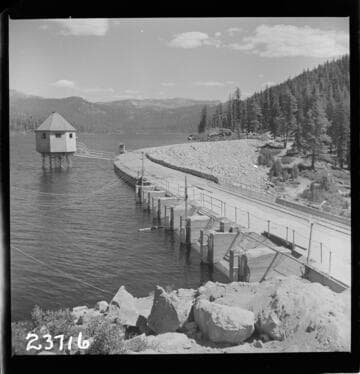 Big Creek, Huntington Lake Dams