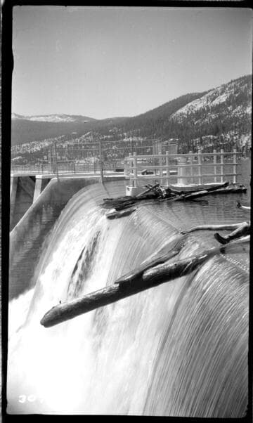 Big Creek, Florence Lake Dam