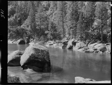 Big Creek - Mammoth Pool - Camp water supply pumps