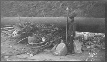 Mill Creek 1, 2&3 Powerhouse - results of storm on 1