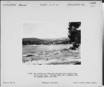 Big Creek, Shaver Lake Dam - West side