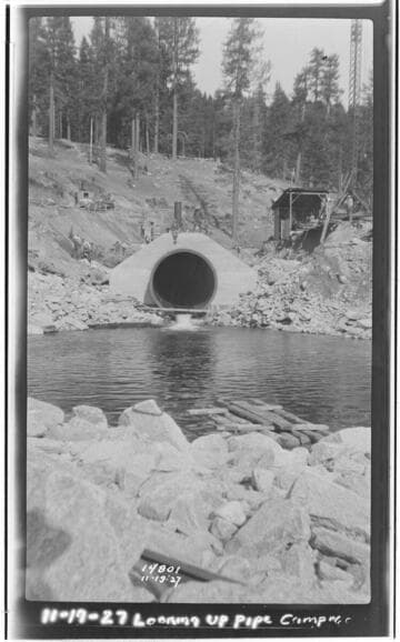 Big Creek, Florence Lake Dam