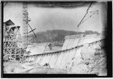 Big Creek, Shaver Lake Dam