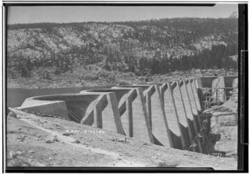 Big Creek, Florence Lake Dam