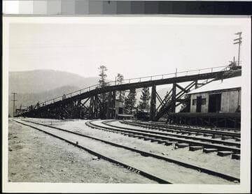 Big Creek PH#2 - Rebuilt incline trestle