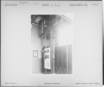Saugus Substation - Interior