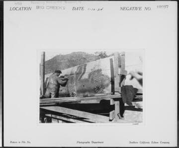 Big Creek Powerhouse #8 - Replacing section #38