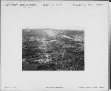 Big Creek, Florence Lake Dam