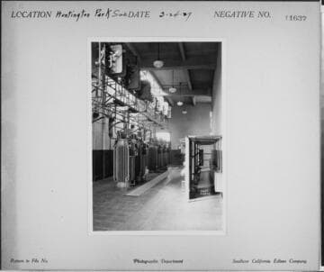 Huntington Park Substation - Interior