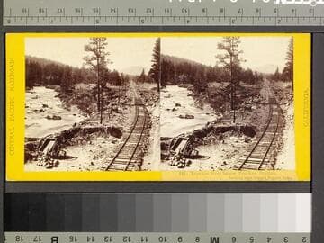 221. Truckee river below Truckee Station, looking west toward Donner Lake