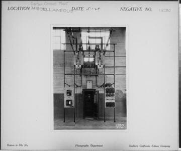 Colton Cement Works substation