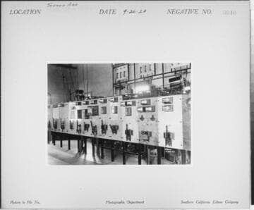 Santa Ana Substation - Interior