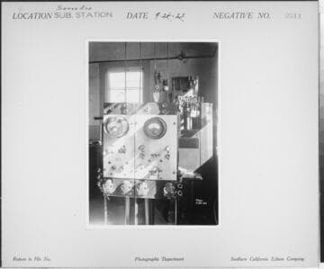 Santa Ana Substation - Interior