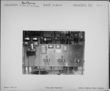 Hawthorne Substation - Interior