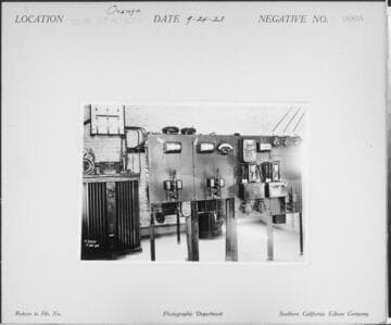 Orange Substation - Interior