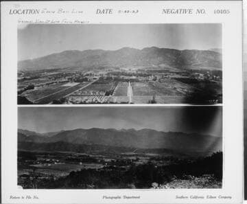 Eagle-Bell Transmission Line - General view of line from heights second shot (#02